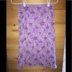 Express skirt size small elastic waist 24” length